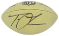 Trevor Lawrence Signed Wilson Duke Gold Metallic NFL Full Size Replica Football - (Fanatics) - LAWFTB302 - Trevor Lawrence Signed Wilson Duke Gold Metallic NFL Full Size Replica Football - (Fanatics) product image