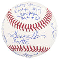 A League Of Their Own (Rockford Peaches) Cast Signed Rawlings Official MLB Baseball (11 Signatures - w/Character Names) - LEABSB500 - A League Of Their Own (Rockford Peaches) Cast Signed Rawlings Official MLB Baseball (11 Signatures - w/Character Names) product image