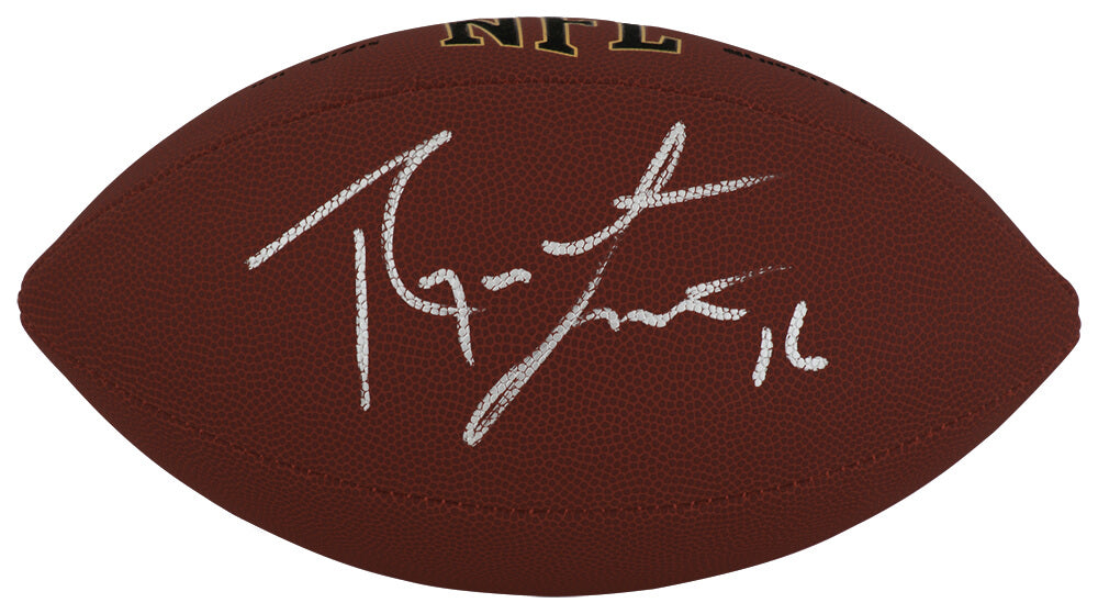 Ryan Leaf Signed Wilson Super Grip Full Size NFL Football - LEAFTB300 - Ryan Leaf Signed Wilson Super Grip Full Size NFL Football product image