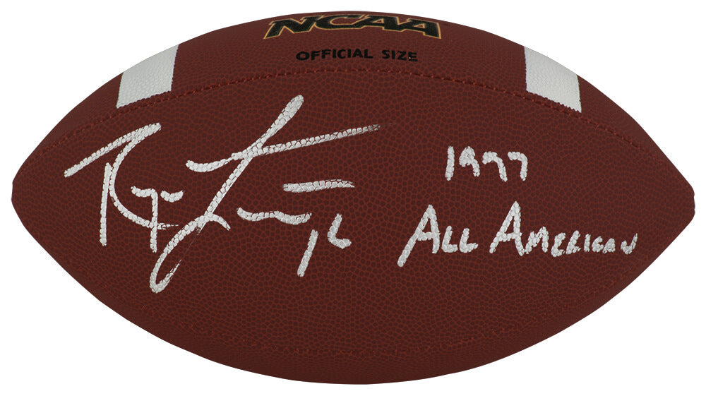 Ryan Leaf Signed Wilson NCAA Full Size Football w/1997 All American - LEAFTB301 - Ryan Leaf Signed Wilson NCAA Full Size Football w/1997 All American product image
