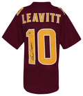 Sam Leavitt Signed Red Custom College Football Jersey - (Beckett) - LEAJRY310 - Sam Leavitt Signed Red Custom College Football Jersey - (Beckett) product image