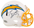 Ryan Leaf Signed Chargers White Riddell Speed Mini Helmet - LEAMIN302 - Ryan Leaf Signed Chargers White Riddell Speed Mini Helmet product image