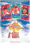 A League Of Their Own (Rockford Peaches) Cast Signed 27x40 Full Size Movie Poster (11 Signatures - w/Character Names) - LEAPST500 - A League Of Their Own (Rockford Peaches) Cast Signed 27x40 Full Size Movie Poster (11 Signatures - w/Character Names) product image