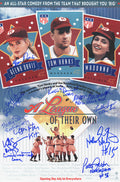 A League Of Their Own (Rockford Peaches) Cast Signed 11x17 Movie Poster (11 Signatures) - LEAPST502 - A League Of Their Own (Rockford Peaches) Cast Signed 11x17 Movie Poster (11 Signatures) product image