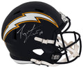Ryan Leaf Signed Chargers Throwback Navy Riddell Full Size Speed Replica Helmet - LEAREP300 - Ryan Leaf Signed Chargers Throwback Navy Riddell Full Size Speed Replica Helmet product image