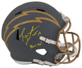 Ryan Leaf Signed Chargers SLATE Riddell Full Size Speed Replica Helmet w/Bolt Up - LEAREP303 - Ryan Leaf Signed Chargers SLATE Riddell Full Size Speed Replica Helmet w/Bolt Up product image