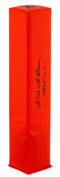 Dick LeBeau Signed BSN Orange Football Endzone Pylon w/HOF 2010 - LEBPYL300 - Dick LeBeau Signed BSN Orange Football Endzone Pylon w/HOF 2010 product image