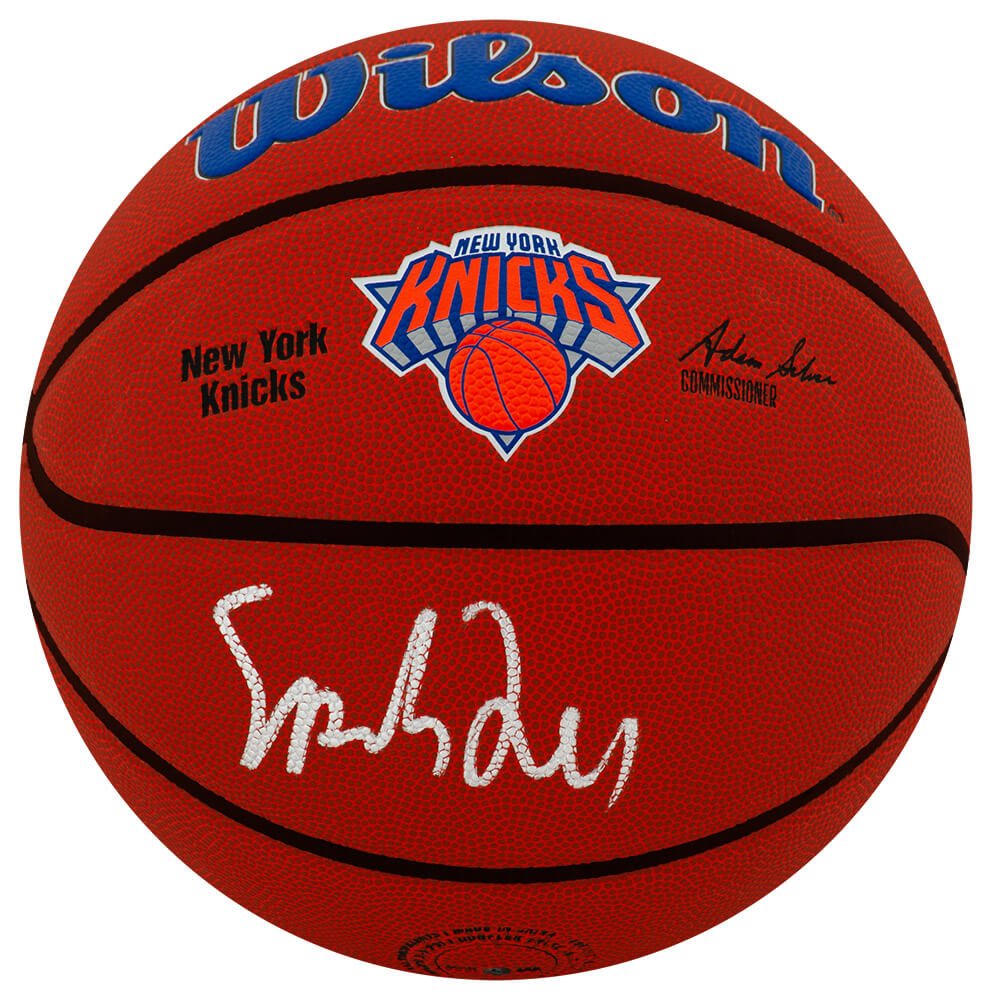 Spike Lee Signed New York Knicks Logo Wilson NBA Basketball - LEEBSK500 - Spike Lee Signed New York Knicks Logo Wilson NBA Basketball product image