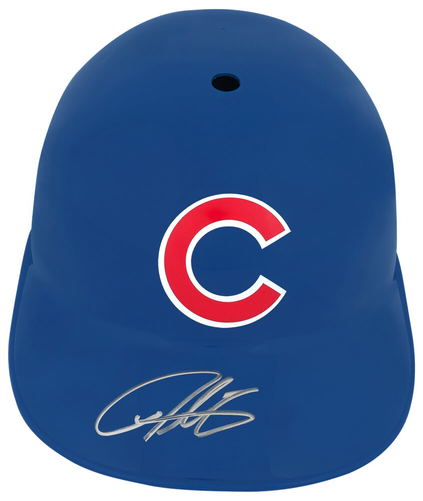 Derrek Lee Signed Chicago Cubs Souvenir Replica Batting Helmet - LEEBTH100 - Derrek Lee Signed Chicago Cubs Souvenir Replica Batting Helmet product image