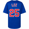 Derrek Lee Signed Blue Custom Baseball Jersey - LEEJRY103 - Derrek Lee Signed Blue Custom Baseball Jersey product image
