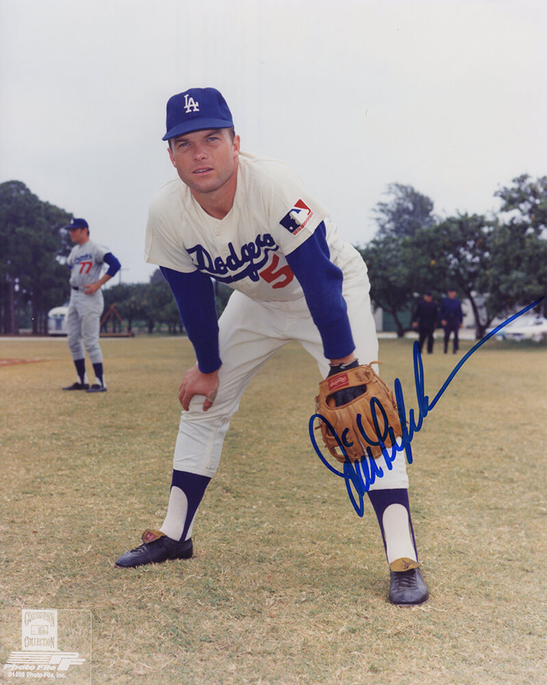 Jim Lefebvre Signed Los Angeles Dodgers Hands On Knees Pose 8x10 Photo - LEF08P103 - Jim Lefebvre Signed Los Angeles Dodgers Hands On Knees Pose 8x10 Photo product image