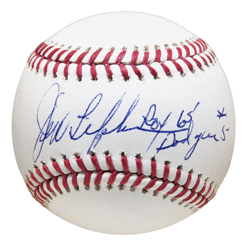 Jim Lefebvre Signed Rawlings Official MLB Baseball w/ROY'65, Dodgers - LEFBSB100 - Jim Lefebvre Signed Rawlings Official MLB Baseball w/ROY'65, Dodgers product image