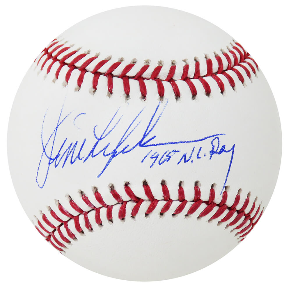 Jim Lefebvre Signed Rawlings Official MLB Baseball w/1965 NL ROY - LEFBSB101 - Jim Lefebvre Signed Rawlings Official MLB Baseball w/1965 NL ROY product image