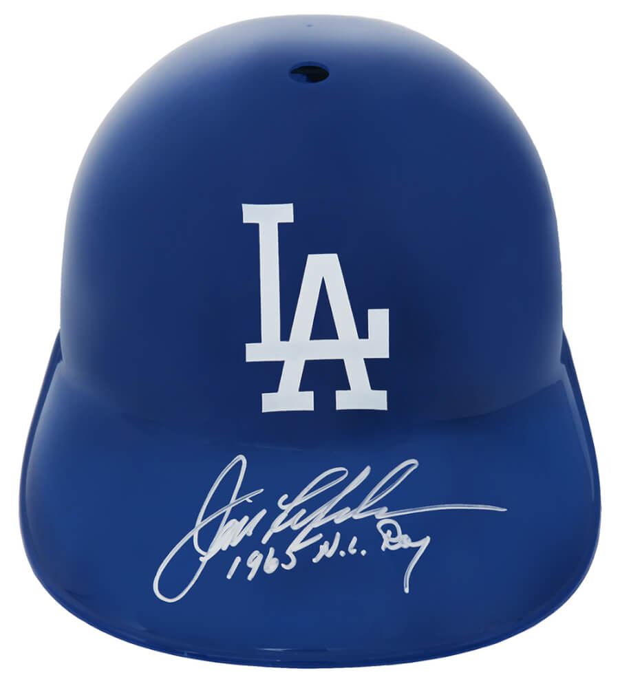 Jim Lefebvre Signed Los Angeles Dodgers Replica Souvenir Batting Helmet w/1965 NL ROY - LEFBTH100 - Jim Lefebvre Signed Los Angeles Dodgers Replica Souvenir Batting Helmet w/1965 NL ROY product image