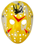Ari Lehman Signed Friday The 13th Yellow & Red Mask w/Jason 1 - LEHOTH503 - Ari Lehman Signed Friday The 13th Yellow & Red Mask w/Jason 1 product image