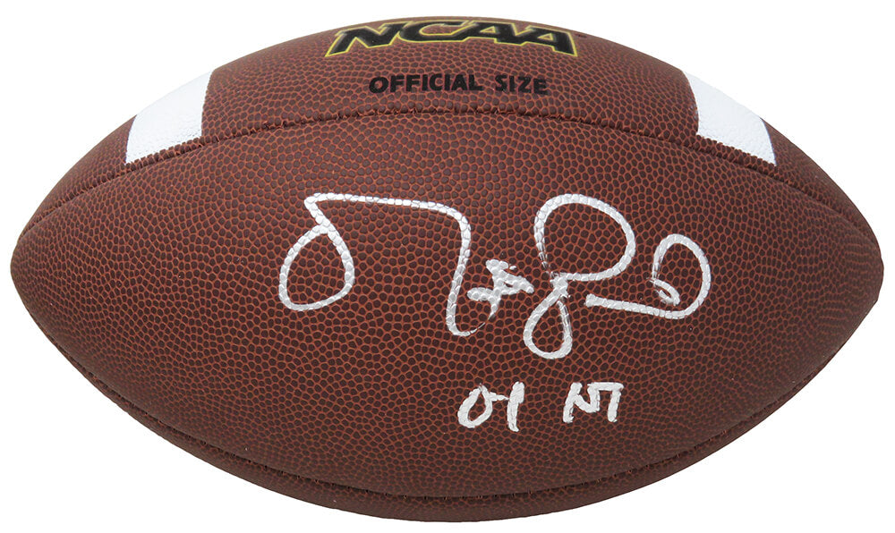 Matt Leinart Signed Wilson NCAA Full Size Football w/04 HT - LEIFTB300 - Matt Leinart Signed Wilson NCAA Full Size Football w/04 HT product image