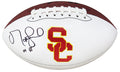 Matt Leinart Signed USC Trojans White Logo Football w/04 HT - LEIFTB301 - Matt Leinart Signed USC Trojans White Logo Football w/04 HT product image