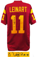 Matt Leinart Signed Maroon Custom Jersey w/04 HT - LEIJRY301 - Matt Leinart Signed Maroon Custom Jersey w/04 HT product image