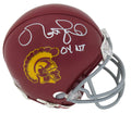 Matt Leinart Signed USC Trojans Riddell Mini Helmet w/04 HT - LEIMIN300 - Matt Leinart Signed USC Trojans Riddell Mini Helmet w/04 HT product image