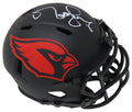 Matt Leinart Signed Arizona Cardinals Eclipse Black Matte Riddell Speed Mini Helmet - LEIMIN302 - Matt Leinart Signed Arizona Cardinals Eclipse Black Matte Riddell Speed Mini Helmet product image