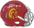 Matt Leinart Signed USC Trojans Riddell Speed Mini Helmet w/04 HT - LEIMIN303 - Matt Leinart Signed USC Trojans Riddell Speed Mini Helmet w/04 HT product image