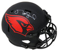Matt Leinart Signed Arizona Cardinals Eclipse Black Matte Riddell Full Size Speed Replica Helmet - LEIREP301 - Matt Leinart Signed Arizona Cardinals Eclipse Black Matte Riddell Full Size Speed Replica Helmet product image