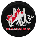 Mario Lemieux Signed Team Canada Logo Hockey Puck - (PSA COA) - LEMPUC407 - Mario Lemieux Signed Team Canada Logo Hockey Puck - (PSA COA) product image