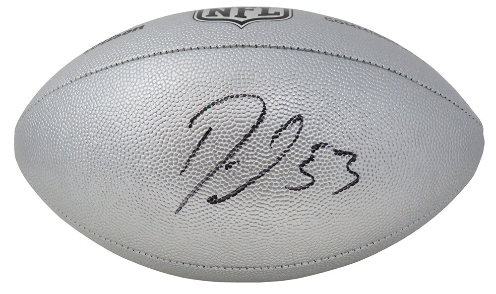 Darius Leonard Signed Wilson Duke Silver Metallic NFL Full Size Replica Football - LEOFTB302 - Darius Leonard Signed Wilson Duke Silver Metallic NFL Full Size Replica Football product image