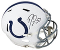 Darius Leonard Signed Indianapolis Colts Riddell Full Size Speed Replica Helmet - LEOREP303 - Darius Leonard Signed Indianapolis Colts Riddell Full Size Speed Replica Helmet product image