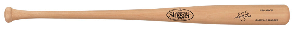 Jon Lester Signed Louisville Slugger Blonde Pro Stock Baseball Bat - LESBAT100 - Jon Lester Signed Louisville Slugger Blonde Pro Stock Baseball Bat product image