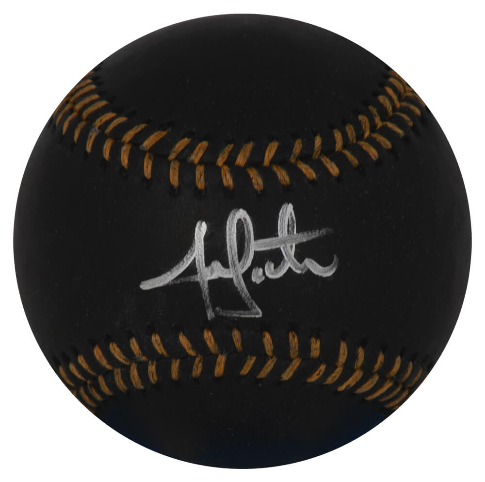 Jon Lester Signed Rawlings Official Black MLB Baseball - LESBSB104 - Jon Lester Signed Rawlings Official Black MLB Baseball product image