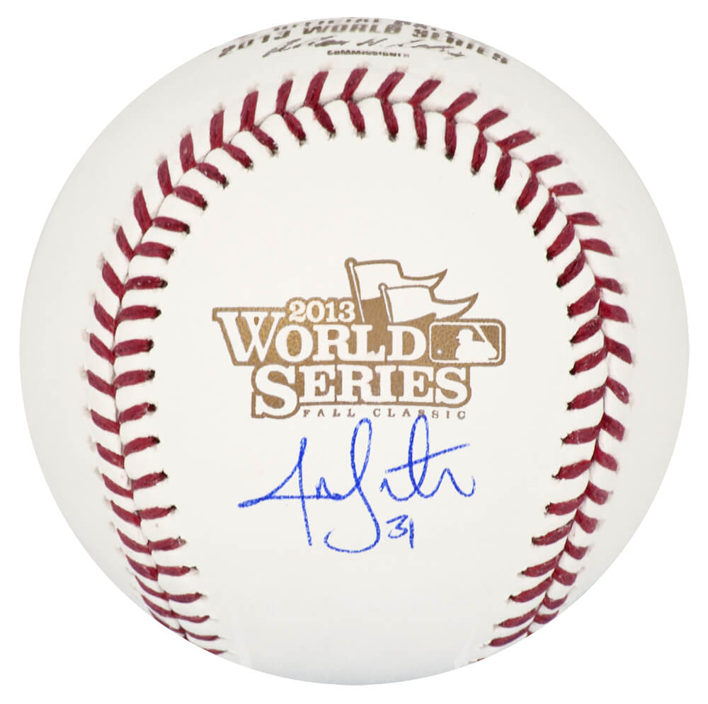 Jon Lester Signed Rawlings 2013 World Series (Boston Red Sox) MLB Baseball - LESBSB105 - Jon Lester Signed Rawlings 2013 World Series (Boston Red Sox) MLB Baseball product image