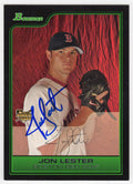 Jon Lester Signed Boston Red Sox 2006 Bowman Draft Rookie Baseball Card #BDP22 - LESCAR102 - Jon Lester Signed Boston Red Sox 2006 Bowman Draft Rookie Baseball Card #BDP22 product image