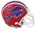 Marv Levy Signed Buffalo Bills Throwback Riddell Mini Helmet w/HOF'01 - LEVMIN301 - Marv Levy Signed Buffalo Bills Throwback Riddell Mini Helmet w/HOF'01 product image
