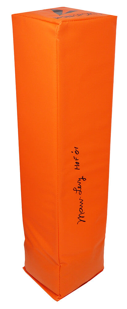 Marv Levy Signed Orange Endzone Football Pylon w/HOF'01 - LEVPYL300 - Marv Levy Signed Orange Endzone Football Pylon w/HOF'01 product image