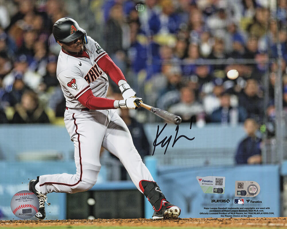 Kyle Lewis Signed Arizona Diamondbacks Hitting 8x10 Photo - (Fanatics) - LEW08P100 - Kyle Lewis Signed Arizona Diamondbacks Hitting 8x10 Photo - (Fanatics) product image