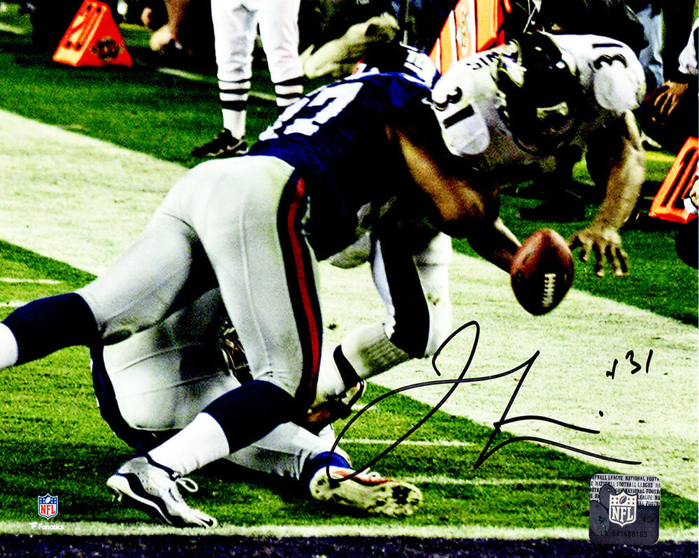 Jamal Lewis Signed Baltimore Ravens Super Bowl XXXV TD Run 8x10 Photo - LEW08P303 - Jamal Lewis Signed Baltimore Ravens Super Bowl XXXV TD Run 8x10 Photo product image