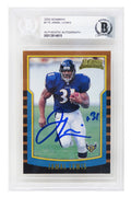 Jamal Lewis Signed Baltimore Ravens 2000 Bowman Rookie Card #170 - (Beckett Encapsulated) - LEWCAR301 - Jamal Lewis Signed Baltimore Ravens 2000 Bowman Rookie Card #170 - (Beckett Encapsulated) product image