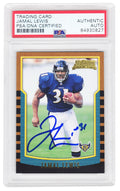 Jamal Lewis Signed Baltimore Ravens 2000 Bowman Rookie Card #170 - (PSA Encapsulated) - LEWCAR305 - Jamal Lewis Signed Baltimore Ravens 2000 Bowman Rookie Card #170 - (PSA Encapsulated) product image