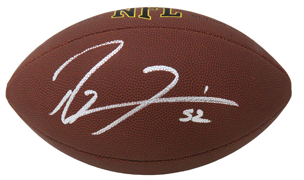 Ray Lewis Signed Wilson Super Grip Full Size NFL Football - LEWFTB303 - Ray Lewis Signed Wilson Super Grip Full Size NFL Football product image
