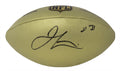 Jamal Lewis Signed Wilson Duke Gold Metallic NFL Full Size Replica Football - LEWFTB315 - Jamal Lewis Signed Wilson Duke Gold Metallic NFL Full Size Replica Football product image