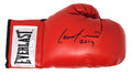 Lennox Lewis Signed Everlast Red Boxing Glove - LEWGLV500 - Lennox Lewis Signed Everlast Red Boxing Glove product image