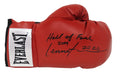 Lennox Lewis Signed Everlast Red Boxing Glove w/Hall of Fame 2009 - LEWGLV502 - Lennox Lewis Signed Everlast Red Boxing Glove w/Hall of Fame 2009 product image