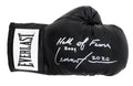 Lennox Lewis Signed Everlast Black Boxing Glove w/Hall of Fame 2009 - LEWGLV504 - Lennox Lewis Signed Everlast Black Boxing Glove w/Hall of Fame 2009 product image