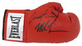 Mike Tyson & Lennox Lewis Dual Signed Everlast Red Boxing Glove - LEWGLV510 - Mike Tyson & Lennox Lewis Dual Signed Everlast Red Boxing Glove product image