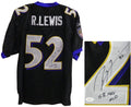 Ray Lewis Signed Ravens Reebok Black Jersey w/SB XXXV MVP - LEWJRY302 - Ray Lewis Signed Ravens Reebok Black Jersey w/SB XXXV MVP product image