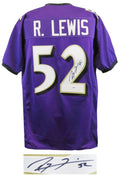 Ray Lewis Signed Purple Custom Football Jersey (PSA) - LEWJRY310 - Ray Lewis Signed Purple Custom Football Jersey (PSA) product image