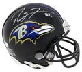 Ray Lewis Signed Baltimore Ravens Riddell Replica Mini Helmet  (JSA) - LEWMIN304 - Ray Lewis Signed Baltimore Ravens Riddell Replica Mini Helmet (JSA) product image