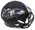 Ray Lewis Signed Baltimore Ravens Riddell Speed Mini Helmet  (Beckett) - LEWMIN308 - Ray Lewis Signed Baltimore Ravens Riddell Speed Mini Helmet (Beckett) product image