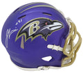 Jamal Lewis Signed Baltimore Ravens FLASH Riddell Speed Mini Helmet - LEWMIN316 - Jamal Lewis Signed Baltimore Ravens FLASH Riddell Speed Mini Helmet product image